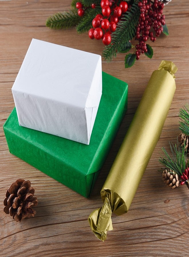 MIAHART 60 Sheets Christmas Tissue Paper Bulk 50x35cm Red Green White and Gold Christmas Wrapping Paper for DIY and Craft Gift Bags Packaging Decorations - Image 5